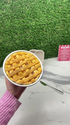 Apple Pie Cooking Kit - ASMR Slime Food Cooking Kit