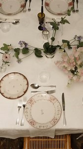 Setting the scene at our dinner last night celebrating Remy Renzullo's seconds collaboration with Carolina Irving & Daughters—available exclusively for preorder in Trunkshow 🕯️ Secure your favorite pieces now: https://modaoperandi.visitlink.me/iI0lR9 | Moda Operandi