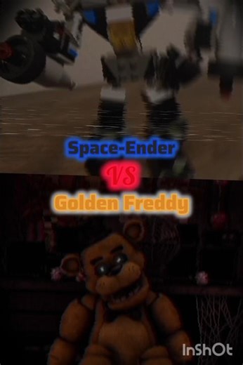 Space-Ender VS Random Fandom 1 #fnaf #bot #fivenightsatfreddys #1v1 #1v1edit #edit #goldenfreddy