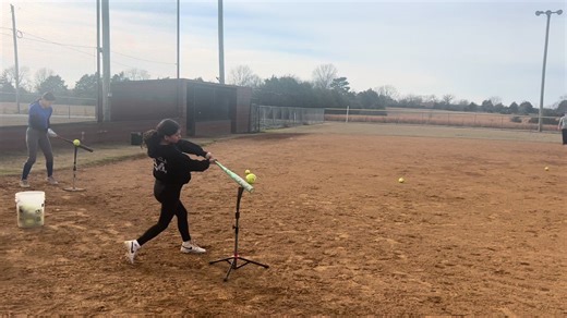 Back at it! #softball #sports #fyp #practice #athlete