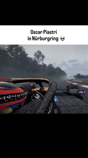 Piastri in Nürburgring 💀🌩