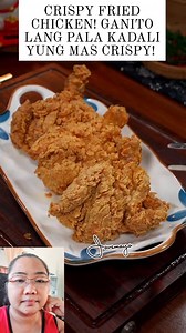 1.6K reactions · 265 shares | Crispy fried chicken! #friedchicken #crispychicken #cooking #cookingtutorial #ulam #ulamideas #foodie #food #foodlover #yummyrecipes | Jovie Lobaton Mayo | Facebook