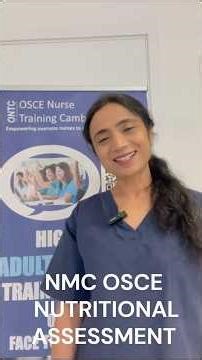NMC OSCE NUTRITIONAL ASSESSMENT QUICK REVISION #nmcosce #doctor #osceprep #nmcguidelines