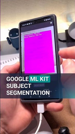 Found a new API in Google ML Kit named Subject Segmentation #androiddevelopment #coding