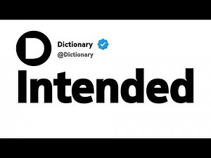 Intended Synonyms | Similar Words