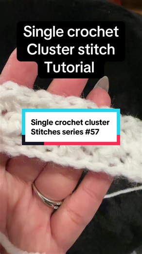 Mastering the Single Crochet Cluster Stitch Tutorial