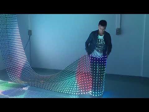 VSTAR LED flexible led mesh screen-outdoor display