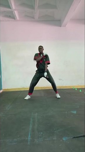 Basic form one for Kenya kenpo karate whitebelt students.🥋🇰🇪#kenya