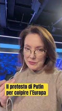 Il pretesto di Putin per colpire l’Europa #ucraina #russia #guerra @katyanesterenko