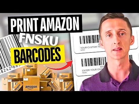 How to Print Amazon FNSKU Barcodes in Seller Central | Learn from Seller with 400k+ Seller Reviews