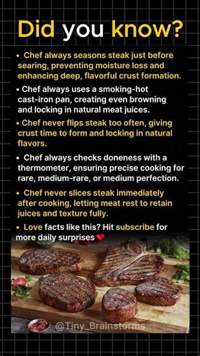 Chef Secrets for Perfect Steak
