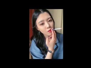 Super cute Chinese smoking girl Chujian. 486
