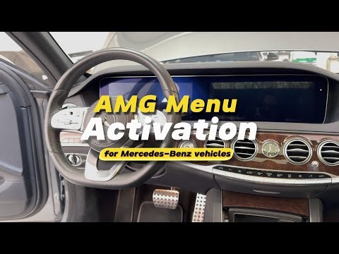 AMG Menu Activation W222 Facelift Mercedes-Benz Using Only AVDI!