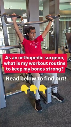 Keep your bones strong with these exercises! #bonehealth #orthopedicsurgery #weightlifting