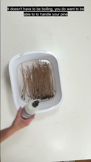 🧺Preparing Pine Needles for Basketry | Quick Prep Tips