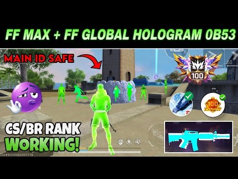 FF MAX + FF GLOBAL 3D Hologram Config File | OB53 Free Fire Enemy Location Hack | 3D Hologram File