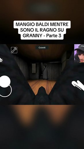 MANGIO BALDI MENTRE SONO IL RAGNO SU GRANNY - Parte 3 #Gabby #Gabby16bit #videogame #mod #sonobaldi #grannygabby