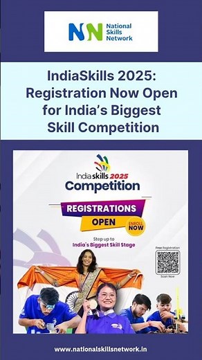 IndiaSkills 2025: How to Register and Compete in India’s Biggest Skill Competition #indiaskills2025