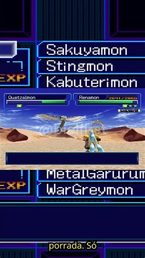 VOCÊ JURA QUE JOGOU DIGIMON WORLD 3…?