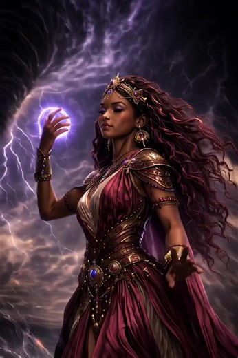 🌪️⚡ When Oya appears, change is already on the way. ⚡🌪️ Oya is the powerful Orisha of storms, winds, lightning, and transformation. She clears away what no longer belongs in your life so that new beginnings can rise. The storm may feel intense, but it is not here to destroy you — it is here to transform you. Oya teaches us that growth often arrives disguised as chaos. When the winds of change begin to blow, trust that something greater is being prepared for you. ⚡ Inspirational Reflection “Som