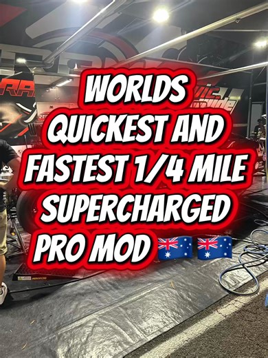 Worlds Quickest AND Fastest Supercharged Pro Mod over the 1/4 mile…. And it’s an Aussie Car. Can’t tell you how much I’ve been wanting to see John Ricca in this weapon on our soil and that happened last weekend at Willowbank Raceway | Drag Racing's Finest. Debut event for IHRA Australia International Pro Mod 660, Ricca had been low 3.70’s in testing & qualifying but the weather ended the event early. Watching this thing is exciting 💪🏼💪🏼 #promod | The Shagga Show