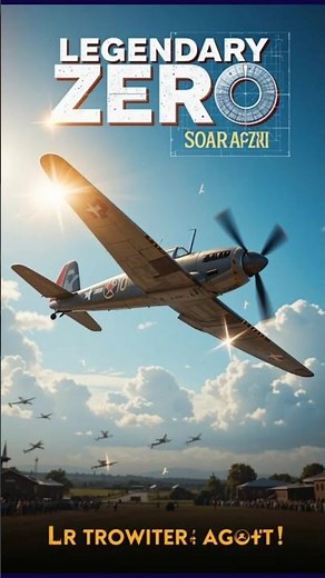 Watch the Legendary Zero Soar Again – Restored WWII Fighter Takes Flight! #shorts