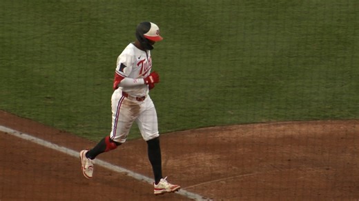 Willi Castro's two-run homer