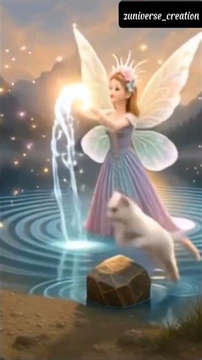 A Kitten Meets a Fairy 🧚‍♀️✨ | Magical Fantasy Short Story