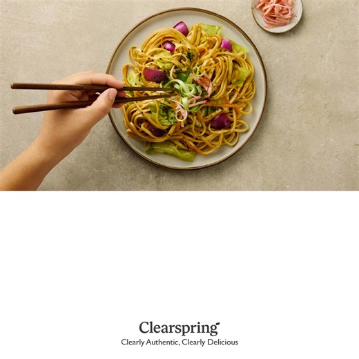 From Japan, traditionally slow-dried. 🍜 | Clearspring UK
