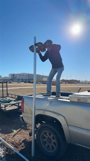 Install Top Rail #fenceinstallation #howto #diy #shortsfeed