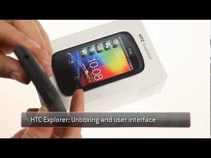 HTC Explorer unboxing and UI demo