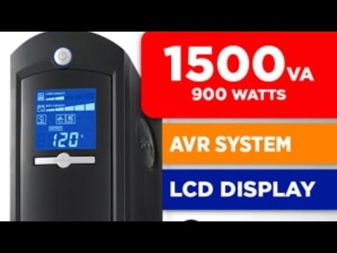 Porque mi UPS Back-up Power Source (CyberPower) no funciona (la pantalla prende y apaga ) 🤔