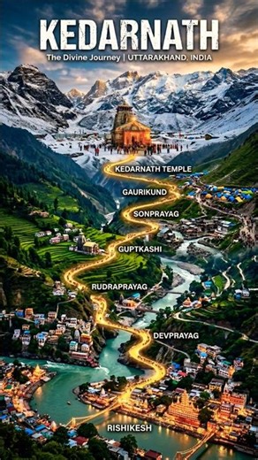 divine route of Kedarnath | trip to Kedarnath | Kedarnath travel route