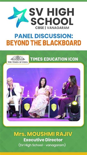 Panel Discussion Times Education Icon - Beyond the blackboard