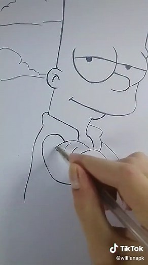 Desenhando Bart Simpsons - Tutorial de Desenho Passo a Passo