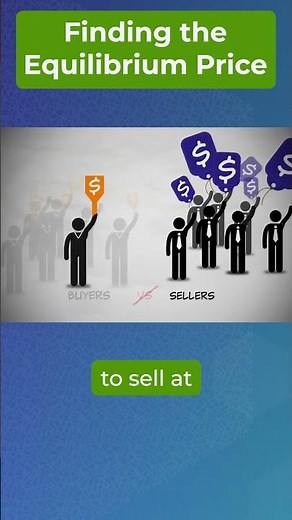 How EQUILIBRIUM Works 📈 📉 #economics