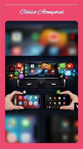 Pantalla Radio Android Auto/Carplay para BMW Serie 5 e60 e61 M5 ¡Cámara trasera de regalo!