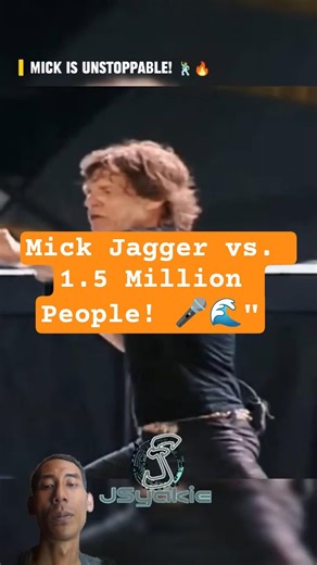 Mick Jagger vs. 1.5 Million People! 🎤🌊"
