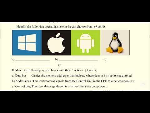 Grade 10 Computer studies midterm exam || Term 2