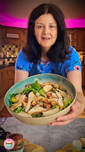 Easy Chicken Caesar Salad with a Secret Ingredient