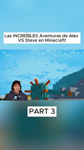 Las INCREÍBLES Aventuras de Alex VS Steve en Minecraft! PART 3 #minecraft #minecraftmemes #minecraftbuilding #minecrafttutorial #minecrafter #minecraftmeme #minecraftanimation #game #fyp #foryou #trending