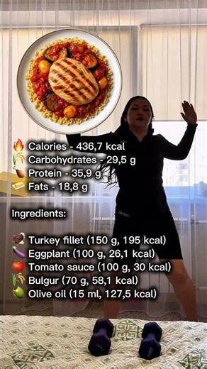 Turkey & Bulgur Bowl | Healthy High Protein Dinner #balancedmeal #cleaneating #fitfood