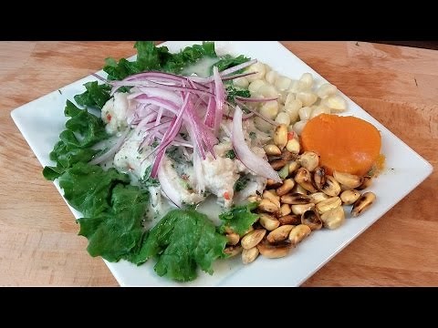 How to make Peruvian Ceviche/Ceviche de pescado Peruano