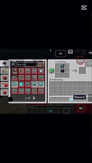 How to dupe 😯 Minecraft ⛏️ [silence armor trim]🥰
