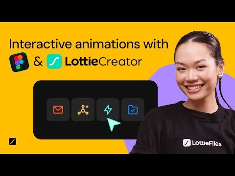 How to add UI interactions With Figma & Lottie Creator