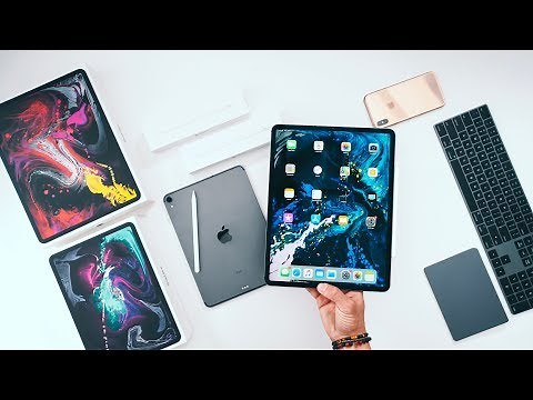 2018 iPad Pro UNBOXING and SETUP (11" and 12.9")