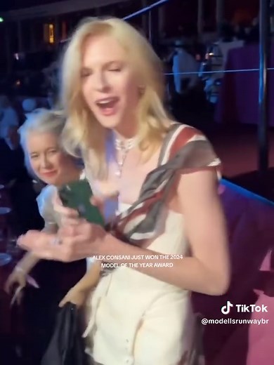 Alex Consani Wins 2024 Model of the Year Award