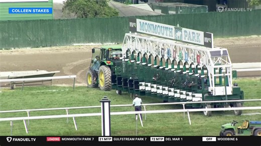 GERRARDS CROSS ($29.80) took it to the field early and never looked back in the $100,000 Colleen Stakes at Monmouth Park Racetrack. Kathleen O'Connell trains the two-year-old Midshipman (Darley) filly. Sonny Leon was up! | FanDuel Racing