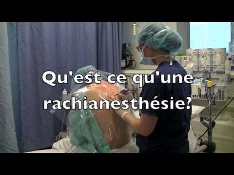 3. Anesthésie Spinale