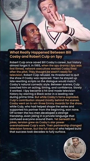 What Really Happened Between Bill Cosby and Robert Culp on Spy #shorts